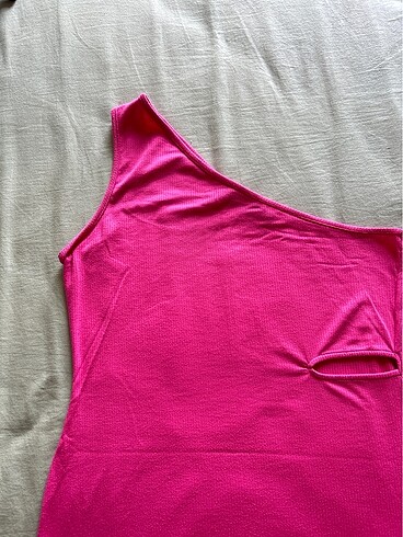 l Beden Pink elbise