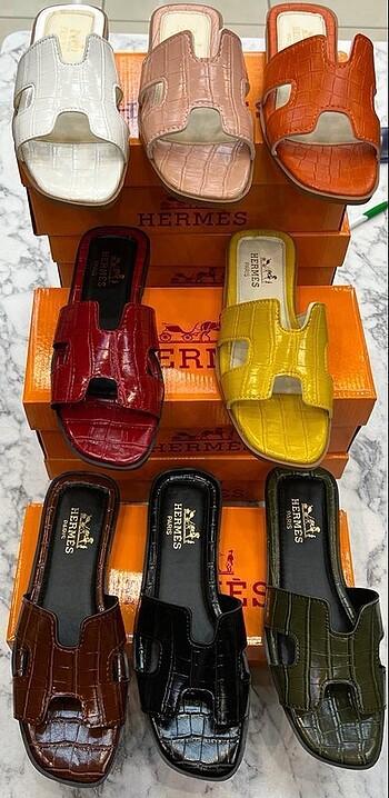 Diğer Hermes terlik 36-41 arası numara mevcut