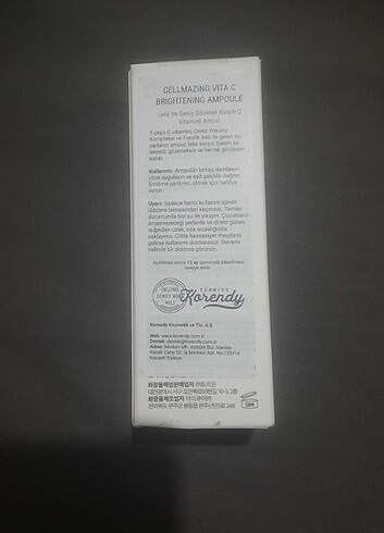 Beden Torriden C vitamini serum