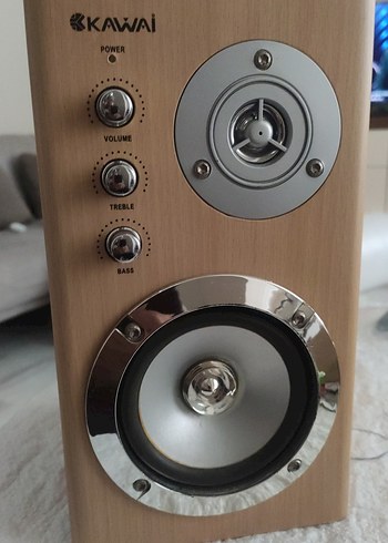 Kawai Ahşap Müzik Sistemi Hoparlörü 1+1 (arızalı ürün)