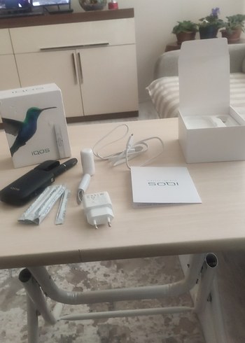 Beyaz IQOS Masa Üstü Aksesuar Seti(arızalı üründür)