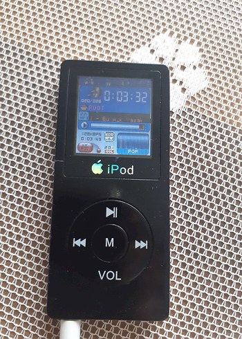 Siyah Apple iPod Mp 3 Media Çalar