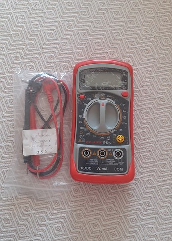 Kırmızı Siyah Dijital Multimetre Ölçüm Cihazı (CLASS CT 830 L)