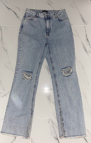 Açık Mavi Straight Fit