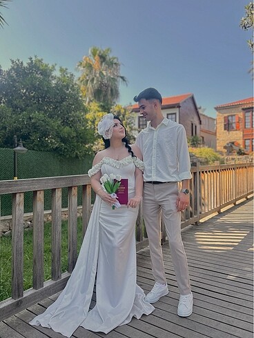 nikah elbisesi ve aksesuarı