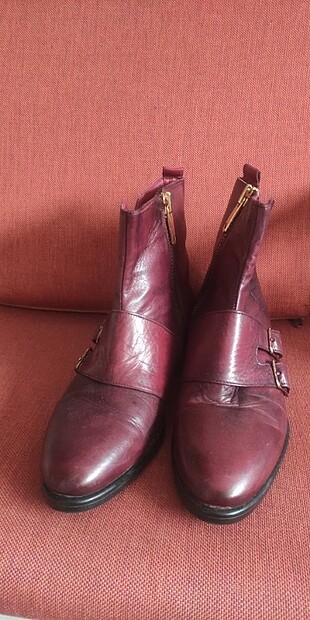38 Beden bordo Renk Kadın bot