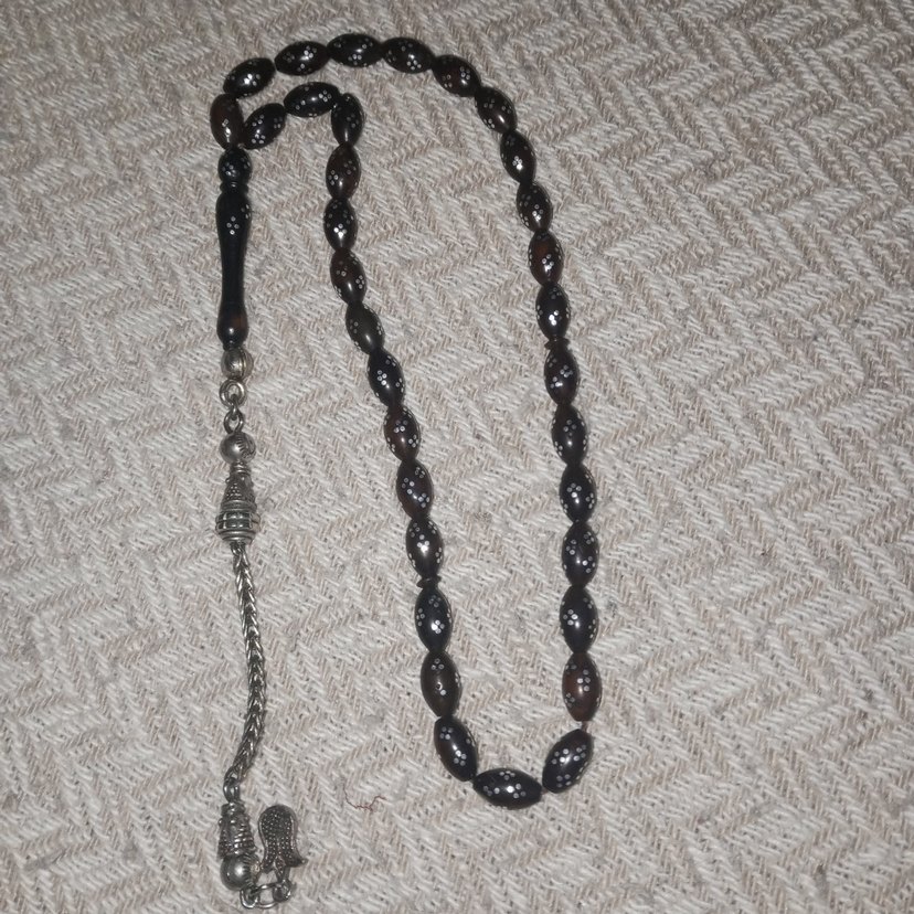 İşlemeli Kuka Tesbih - Görsel 2