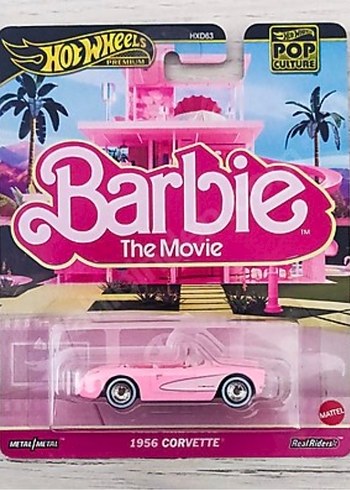 1956 Corvette Barbie Oyuncak Araba