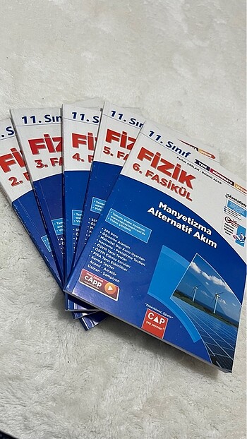  ÇAP YAYINLARI 11. SINIF FİZİK FASİKÜLLERİ