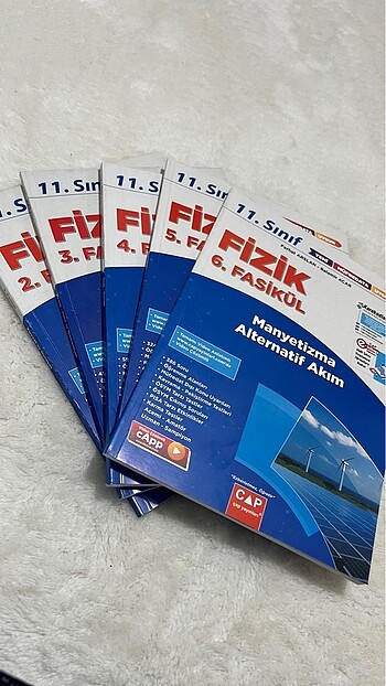  Beden ÇAP YAYINLARI 11. SINIF FİZİK FASİKÜLLERİ