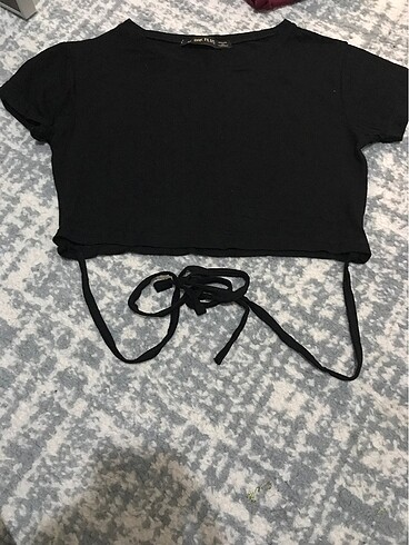 Beli bağlamalı cropp