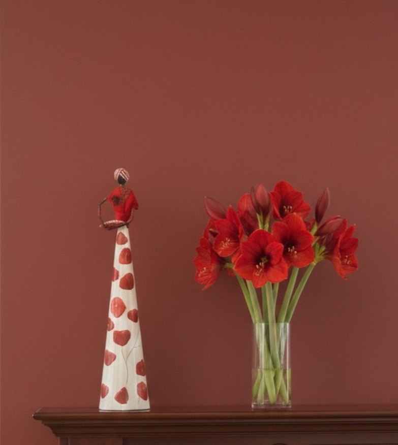 Afrikalı kadın biblo, dekoratif aksesuar - Görsel 4