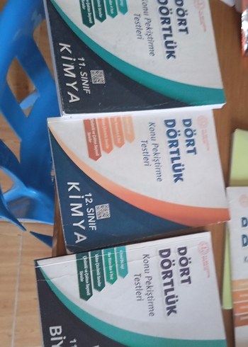 11. ve 12. Sınıf Kimya Konu Pekiştirme Testleri