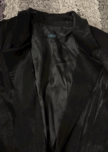 Siyah Kadın Blazer - Görsel 3