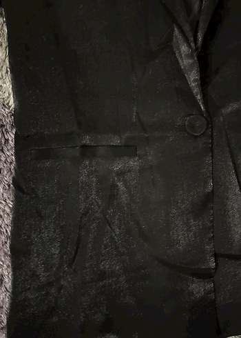 Siyah Kadın Blazer - Görsel 4