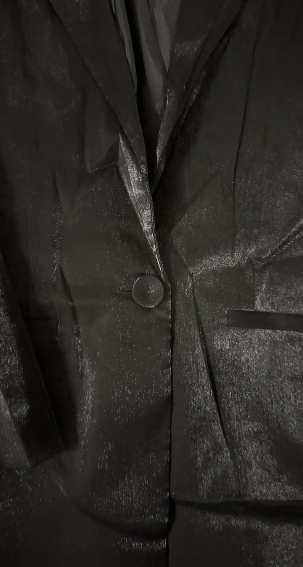 Siyah Kadın Blazer - Görsel 2