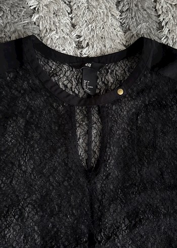 Siyah Gotik Kolsuz bluz - Görsel 3