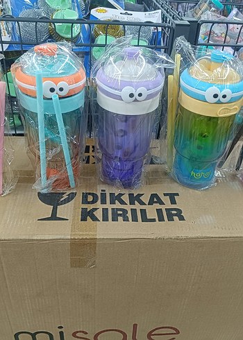 Renkli Çocuk Termos Şişeleri