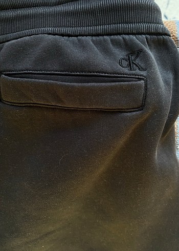 Siyah Calvin Klein Fermuarlı Erkek Eşofman Altı - Görsel 5