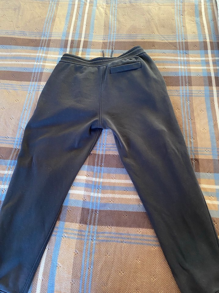 Siyah Calvin Klein Fermuarlı Erkek Eşofman Altı - Görsel 4