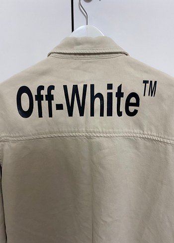 Off white kot çeket erkek - Görsel 3