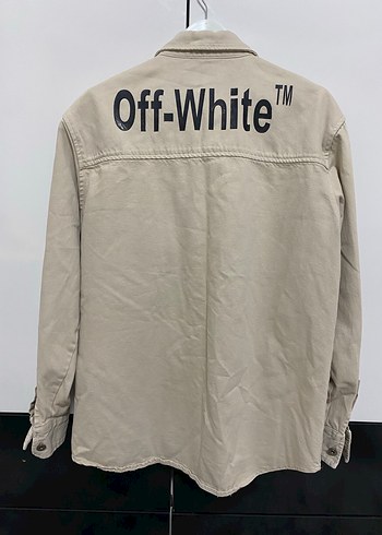 Off white kot çeket erkek - Görsel 2