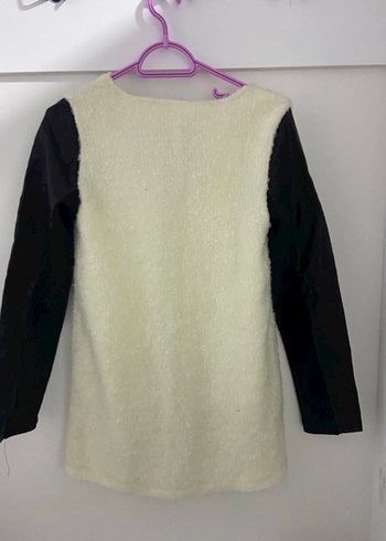 Beyaz Kürklü Kadın Ceket - Görsel 2