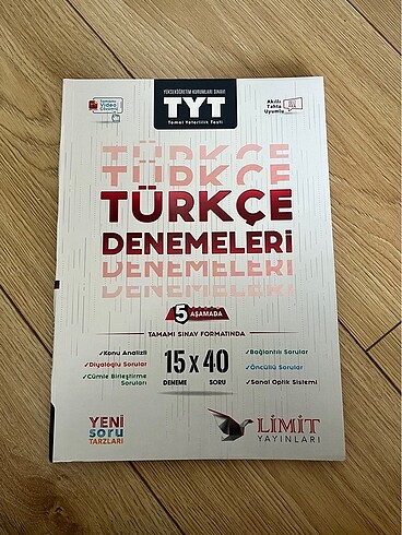 TYT Türkçe Deneme Limit Yayınları