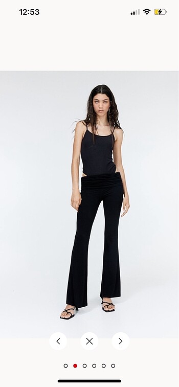 H&M etiketli sıfır tayt