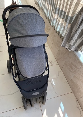 15-36 kg Beden Çift Yönlü Siyah Bebek Arabası 0-4 Yaş