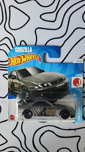 Hot Wheels Nissan Skyline GT-R r33 godzilla