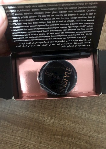 Diğer Topface Instyle Jel Eyeliner Parlak lacivert
