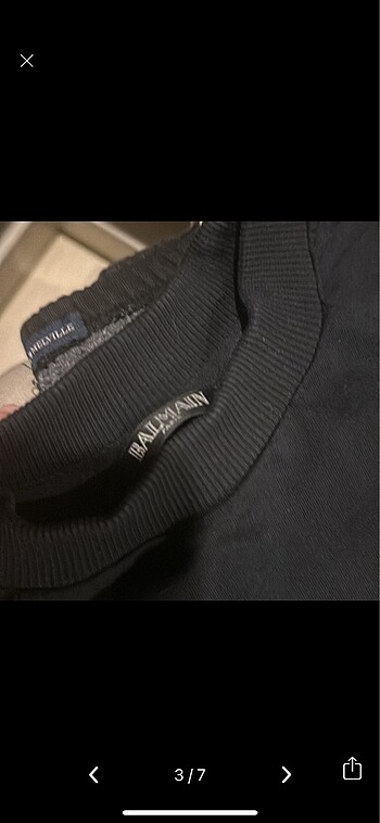 s Beden Balmain Paris sweatshirt