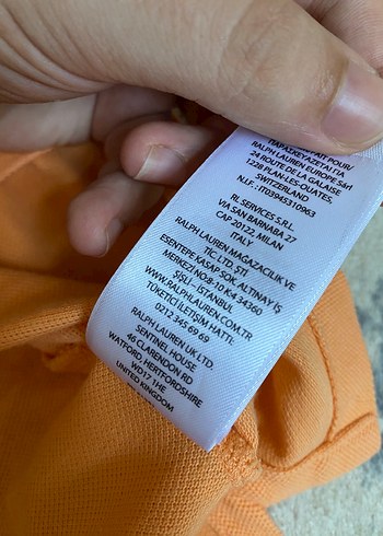 s Beden camel Renk Ralph Lauren Polo Yaka T-shirt