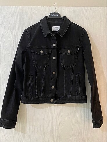 Bershka siyah kot ceket