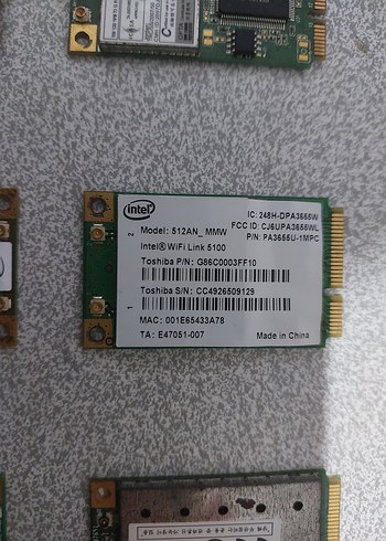 Intel Kablosuz Ağ Kartı Modülleri (Wireless Kartı) - Görsel 6