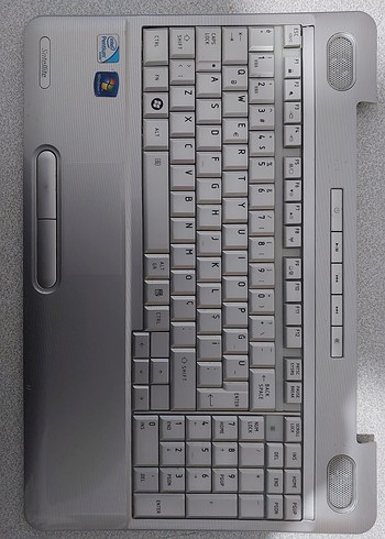 L500 ve A300 Üst Kapak Klavye Komple - Görsel 2