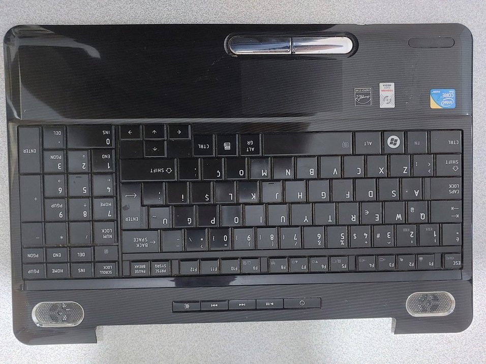 L500 ve A300 Üst Kapak Klavye Komple - Görsel 3