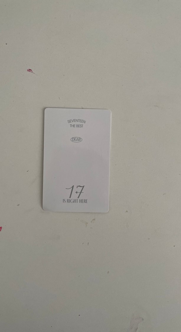 Seventeen orijinal albümden çıkmış pc - Görsel 2