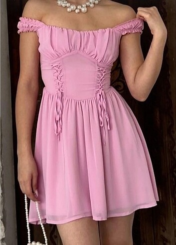 Pembe pinterest elbise