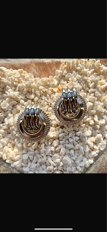 Silver küpe