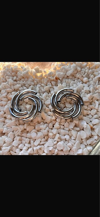 Silver küpe