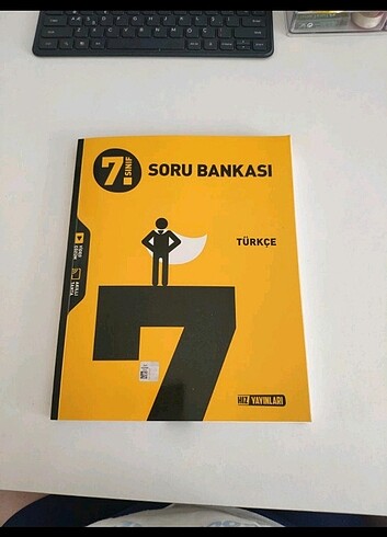 Hız yayınları 7. Sınıf Türkçe test kitabı 