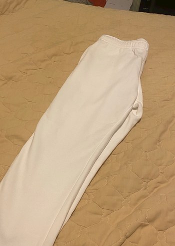 Nike club fleece beyaz eşofman altı - Görsel 5