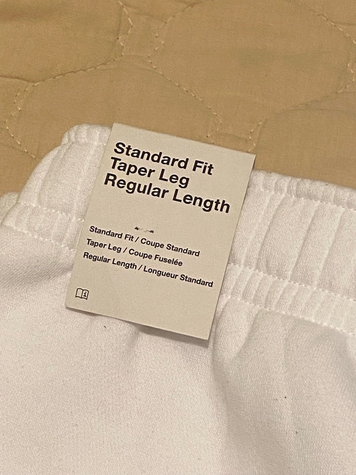 Nike club fleece beyaz eşofman altı - Görsel 4