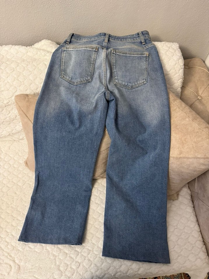 Geniş Kesim Kadın Denim Pantolon - Görsel 2