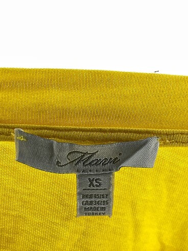 xs Beden sarı Renk Mavi Jeans Bluz %70 İndirimli.