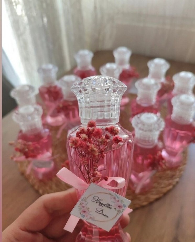 Beyaz Dekoratif Cam Vazo - Görsel 2