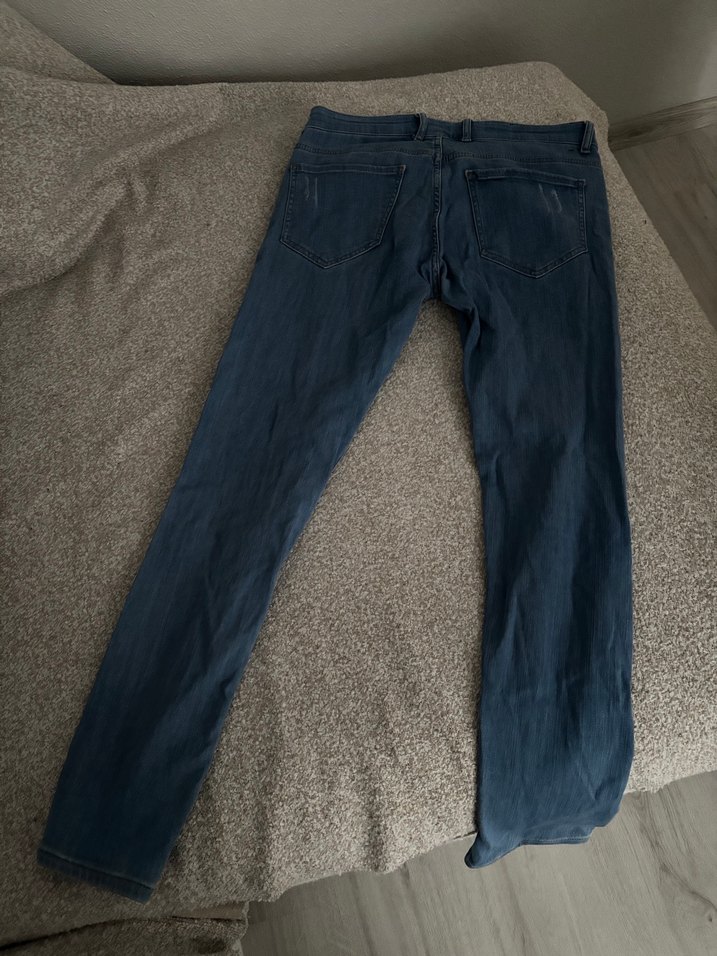 Gri Regular Fit Erkek Kot Pantolon - Görsel 2