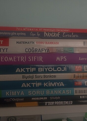 YKS SIFIR TYT-AYT TEST KİTAPLARI 